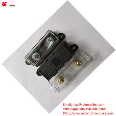32V DIN حامل فيوز المسار 30A-500A EU UL القياسية النحاس الاتصال البلاستيكية المقصورة محول حامل فيوز