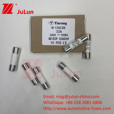 2A AC220V / AC380V / AC500V / AC690V / AC800V أنظمة الطاقة الشمسية الفيوز الحرارية لحماية الشمس