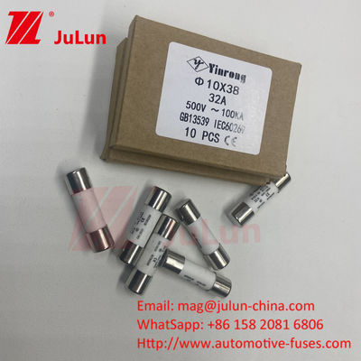 4A AC220V AC380V AC500V AC690V AC800V 1000V مصابيح الطاقة الشمسية 10 x 38mm 1000VDC مصابيح Pv String UL TUV CE RoHS