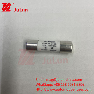 7A 10*38mm AC380V AC500V AC690V AC800V فيوز شمسي من السيراميك للأنظمة الضوئية