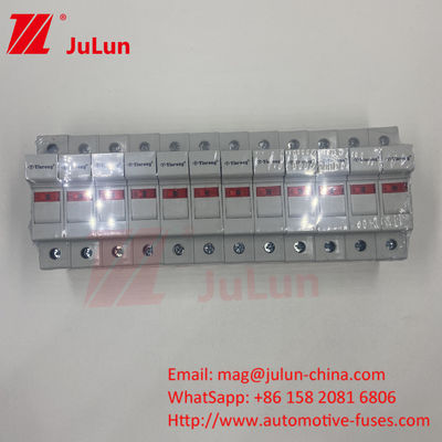 PV 10A فيوز لوحة فيوز السيراميكية Pv String Fuses 10 * 38mm