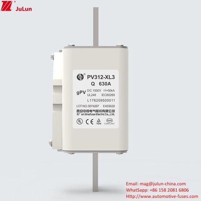 DC1500V الصمام السيراميكي للسلامة للنظام الشمسي مع الموافقات