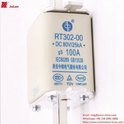 فيوز للسيارات الكهربائية المحمولة DC80V RT302-00 لحماية نظام الطاقة