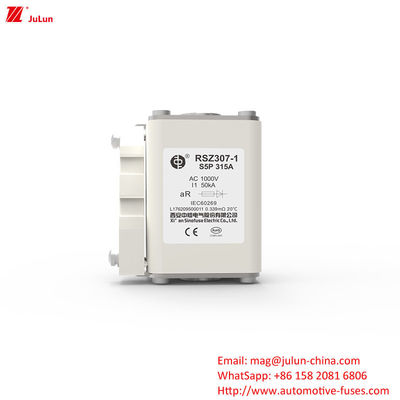 315A AC1000V السكك الحديدية السفن العابرة الصناعة السيارة الكهربائية فيوز