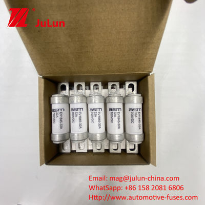 5A 700VDC EV1845 10kA القدرة على كسر المسمار المرفق DC فيوز للسيارات الكهربائية