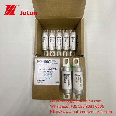 EV1845 700VDC 10A 10KA DC بولت فيوز لشحن السيارات الكهربائية ASTM