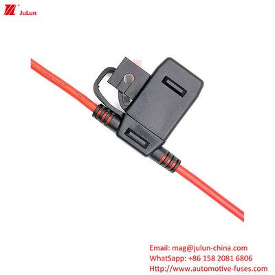 حامل فيوز للسيارات الكهربائية ذو الاستقرار العالي 32V 25A-100A البوليمر المقاوم للنار PVC