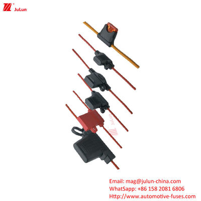 ANS / MIDI 32V حامل فيوز ممتاز مع البلاستيك / الغلاف النايلون لحماية دائرة المركبات الكهربائية