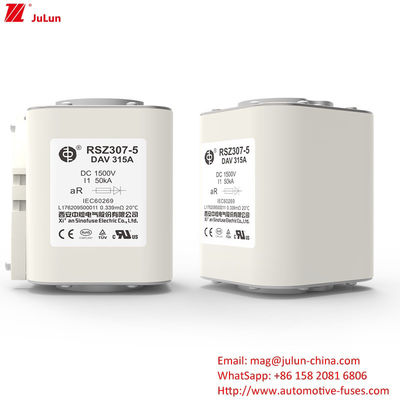 450A-1500A 1500VDC حماية فيوز الطاقة للسيارات الكهربائية EV HEV فيوز / تخزين الطاقة ، طاقة الرياح