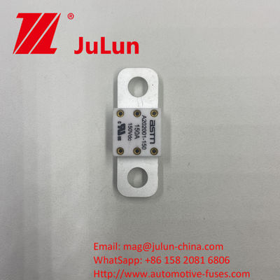 فيوز السيراميكية للسيارات A202001 200A 150VDC لحماية الدائرة القصيرة الحجم الصغير
