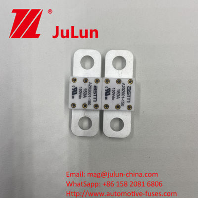 طريقة تثبيت المسمار A202001 300A 150VDC فيوز المركبات السيراميكية لحماية التيار المسموح به عالية وحماية الدائرة القصيرة