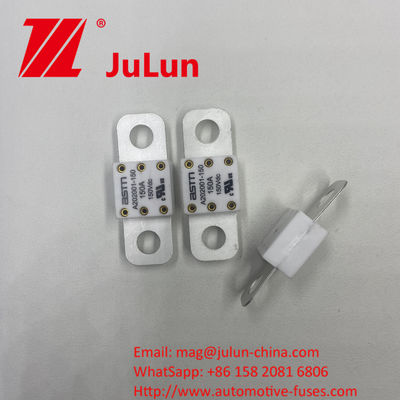المسمار A202001-500A 150VDC الصمامات السيراميكية للسيارات 100A 150A 200A 250A 300A 350A توصية عزم دوران ضيق 11-13N · m لنظام التثبيت M8
