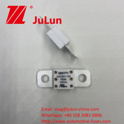 ASTM A202001-150A فيوز السيراميكية للسيارات ضرورية لتطبيقات الجهد المسموح به 150VDC