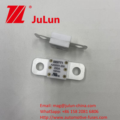 مصابيح السيارات السيراميكية ذات التيار القياسي العالي A202001-150A ASTM لحماية الدائرة القصيرة 100A 150A 200A 250A 300A 350A 400A 500A وحجم صغير