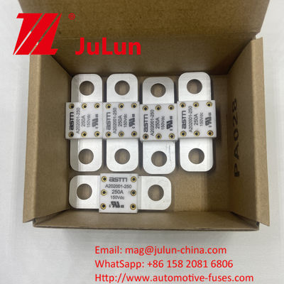 250A 150VDC A202001 ASTM السيراميكية مصابيح السيارات لشاحن السيارات وما إلى ذلك مصنوعة من النحاس السيراميكي الفضة الكوارتز الذهب الرملي