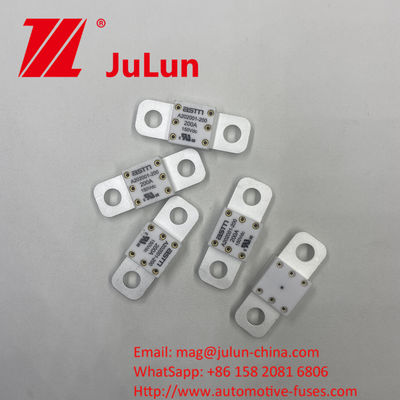 فيوز السيراميكية للسيارات A202001-350A مع 150VDC الجهد و 1.0In 4 ساعات 3.0In 10s Max. الخصائص الكهربائية