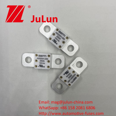 السيراميكي A202001-250A 150VDC الصمامات السيارات الحجم الصغير مع المواد السيراميكية لحماية الدائرة القصيرة