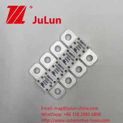 طريقة تركيب المسمار ASTM A202001 400A 125VDC فيوز السيراميكية للسيارات