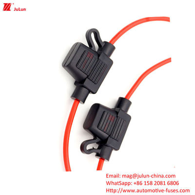 بلاستيك / نايلون شيل 32V 58V 80V 50 Amp حامل فيوز السيارات