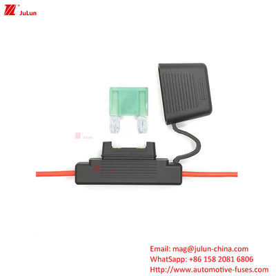 حامل فيوز للسيارات الكهربائية للقطب في جهاز التشغيل المواد الطرفية النحاس التيار المسموح به 25A 32A 80A