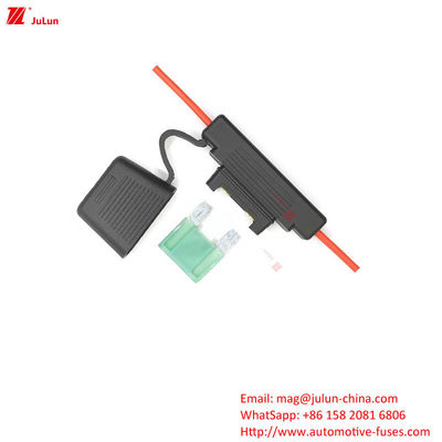 58v PVC محطات حامل فيوز السيارات النحاس المعبأ في خط