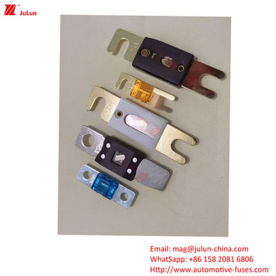 50-500A التيار المسموح به لوازم حماية الدوائر الإلكترونية للسيارات للصمامات مواد النحاس / السيراميك / الباكليت