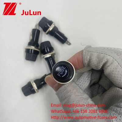 أنبوب زجاجي 6x30mm حامل فيوز الدائرة 20A 30A 80A