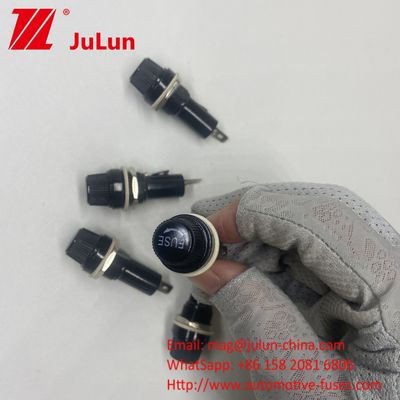 10A 250V AC 6 * 30 Bakelite الحامل مصدر مصدر مصدر الموز