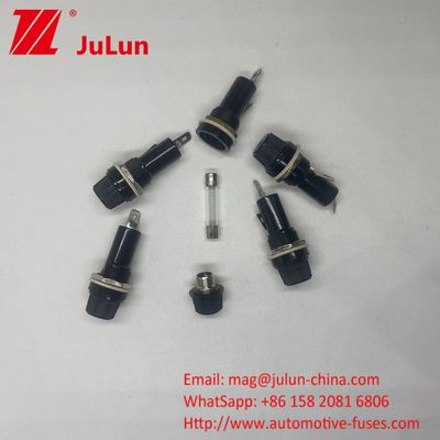 6x30 6x32mm لوحة مثبتة حامل فيوز السيارة البهام النوع 10A 20A 250V قاعدة كتلة فيوز PCB