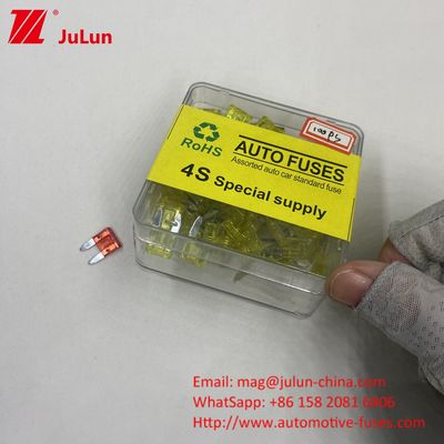 10A 32v فيوز شفرة MICTO MINI 0327 0297 للشاحنات المركبات خارج الطريق الحافلات