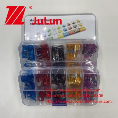 0299 مصابيح شفرات السيارات 15A 32V PA66 النحاس للسيارات مصابيح صندوق حماية الدائرة