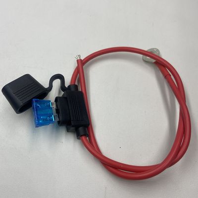 50A 15A 30A 60A أنظمة الطاقة للسيارات حامل فيوز السيارة تطبق على فيوز MIDI ومصممة لمواد نحاس سبائك الزنك ABS