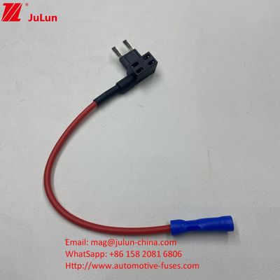 F3A 5A 10A 15A فيوز كوب 16AWG السيارة إضافة دائرة ACU عتبة مكيّف فيوز مع حامل فيوز للسيارات الشاحنات