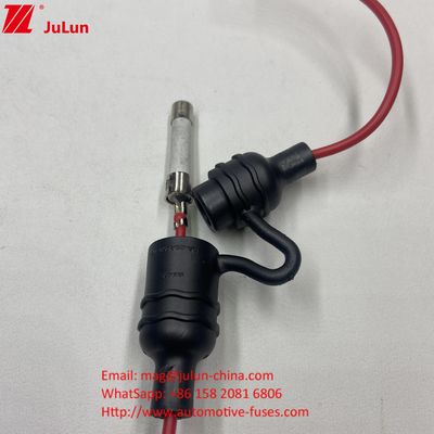 10x38mm 5x20mm 6x30mm حامل فيوز في الخط مقاوم للماء في الهواء الطلق مضاد للغبار PA66