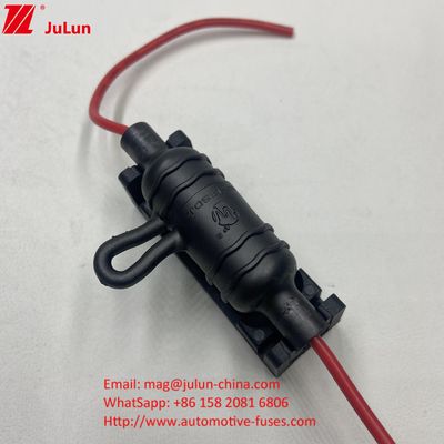 مع كابل الأسلاك UL IP68 عازل المياه حامل فيوز متسلسل مكونات فيوز ل 5 * 20 6 * 32 مم فيوز السيراميكية الزجاجية