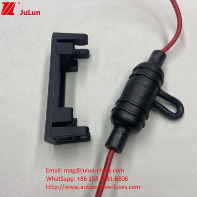 مع كابل الأسلاك UL IP68 عازل المياه حامل فيوز متسلسل مكونات فيوز ل 5 * 20 6 * 32 مم فيوز السيراميكية الزجاجية