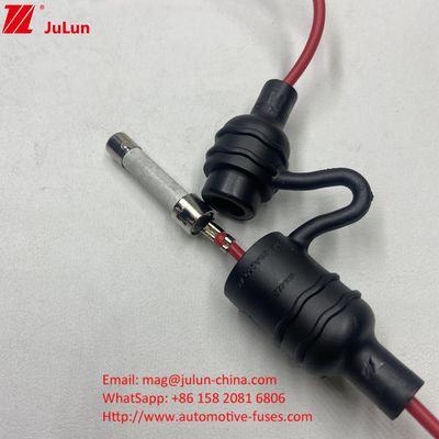 حامل الصندوق 6 * 30 LED للخارج ضوء أور في الخط 5x20 أنبوب الزجاج المقاوم للماء في خط فيوز