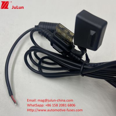 100A 12V 32V MAXI Blade Fuse 6 AWG 8AWG 10AWG 1015 600V سيارة ماكسية غطاء فيوز مقاوم للماء حامل فيوز داخل السيارة