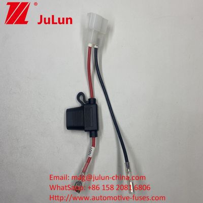 20A بطارية الطاقة محطة حامل فيوز مع SAE إلى إمرأة Spade Pigtail رابط