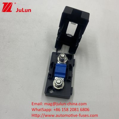 ANS / MIDI / MINI حامل فيوز السيارة 48V 72V ل 20A-200A بولت على فيوز Midi