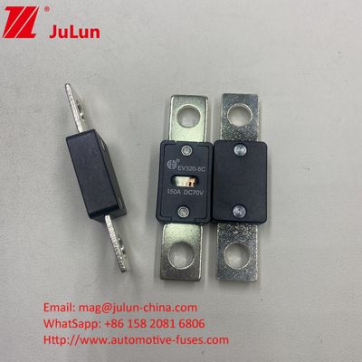 EV320-5C 150A 70VDC SINOFUSE مصابيح السيارات المقترحة عزم دوران ضيق 11-13N · m لتركيب M8 مع خصائص كهربائية دائمة