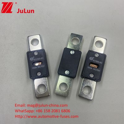 سيارة كهربائية EV320-5C 400A 70VDC فيوز للسيارات 68 * 19 * 10mm EV
