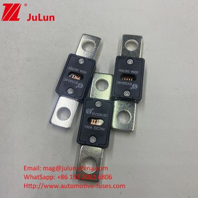 المسمار محول تركيب EV320-5X 200A 70VDC فيوز السيارة 68 * 19 * 10mm