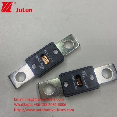 6KA EV320-5C 70VDC 150A فيوز السيارة الكهربائية للسيارات EV 68 * 19 * 10mm