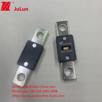 6KA EV320-5C 70VDC 150A فيوز السيارة الكهربائية للسيارات EV 68 * 19 * 10mm