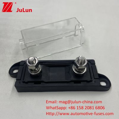 40A 50A 60A 70A 80A 100A 200A 250A 300A 400A 500A ANM مكعب حامل فيوز آلي ميكا بولت-داون مع غطاء عازل واضح