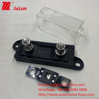 40A 50A 60A 70A 80A 100A 200A 250A 300A 400A 500A ANM مكعب حامل فيوز آلي ميكا بولت-داون مع غطاء عازل واضح