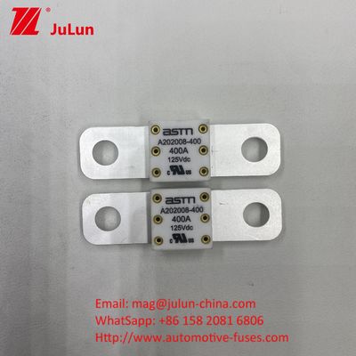 300A 125VDC بطارية السيارات فيوز ASTM قابلة للتخصيص التثبيت السهل