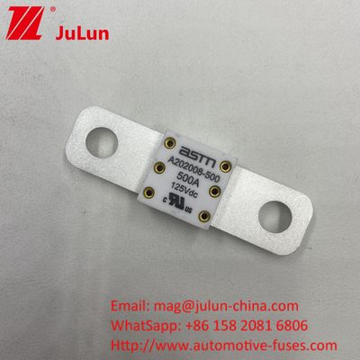 ASTM 250A 125V السيراميكي لون أبيض فيوز في بطارية السيارة