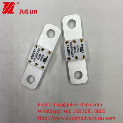 فيوز بطارية السيارة السيراميكية EV 500A 125VDC ASTM Automotive